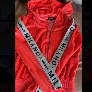Sweat suit short set